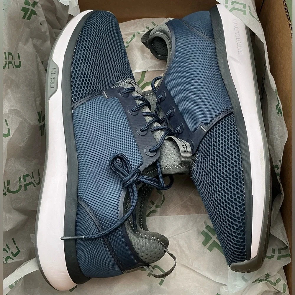 KURU ATOM Men’s‎ Indigo-White-Basalt size 12 M